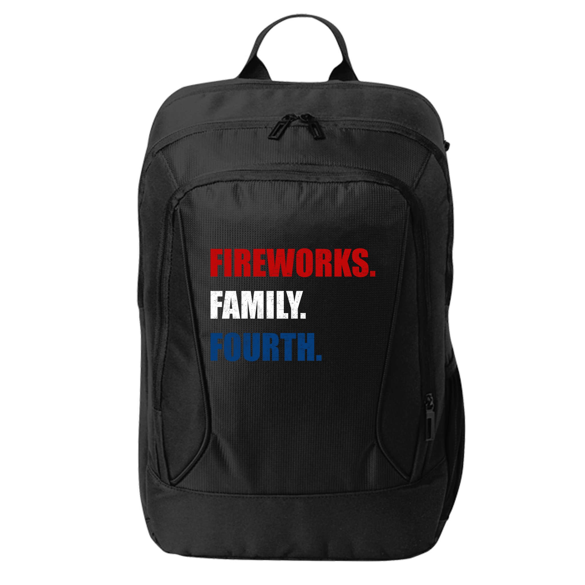 Fireworks Family Fourth City Backpack