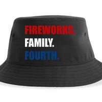 Fireworks Family Fourth Sustainable Bucket Hat