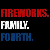 Fireworks Family Fourth Sustainable Bucket Hat