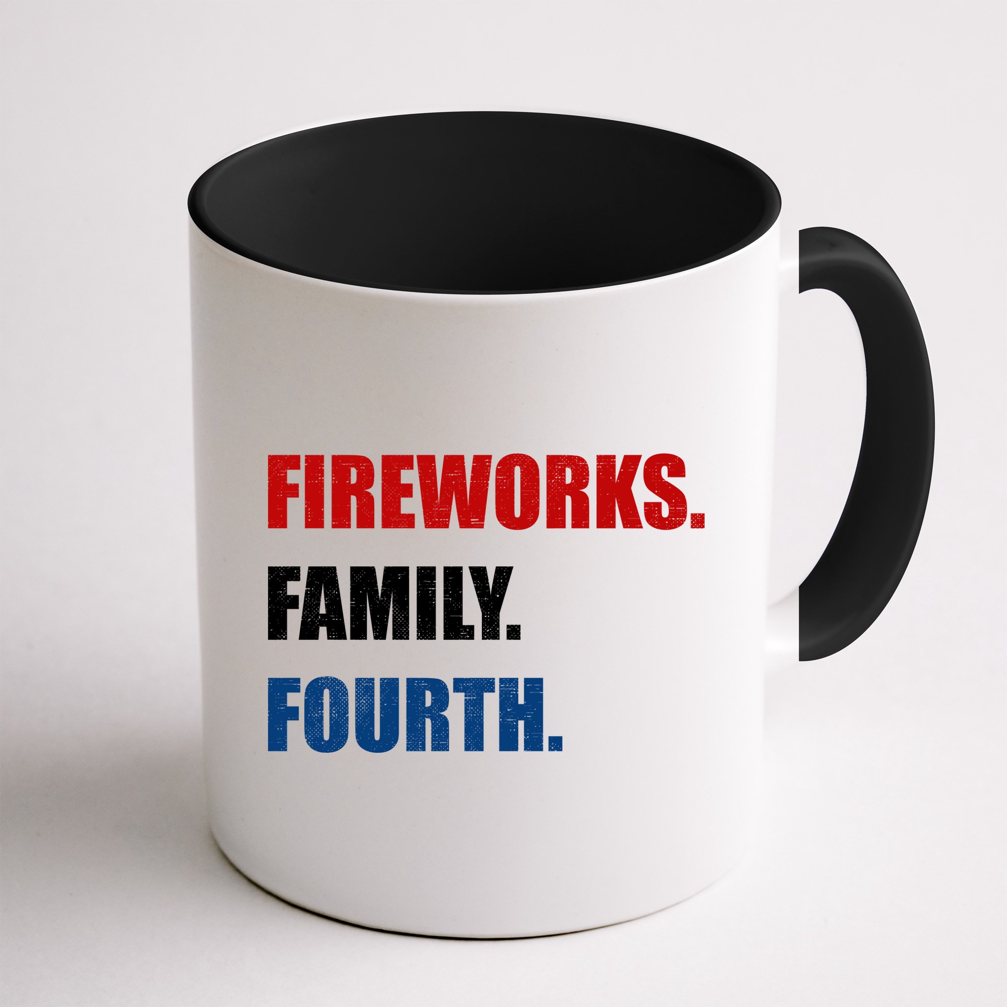 Fireworks Family Fourth Mug
