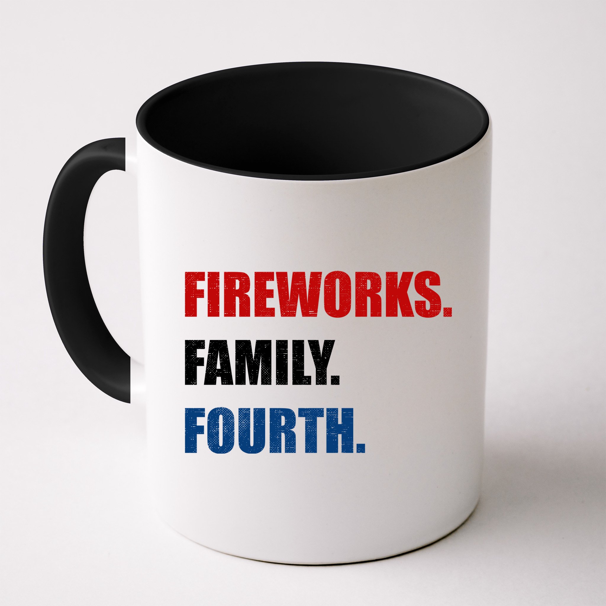 Fireworks Family Fourth Mug