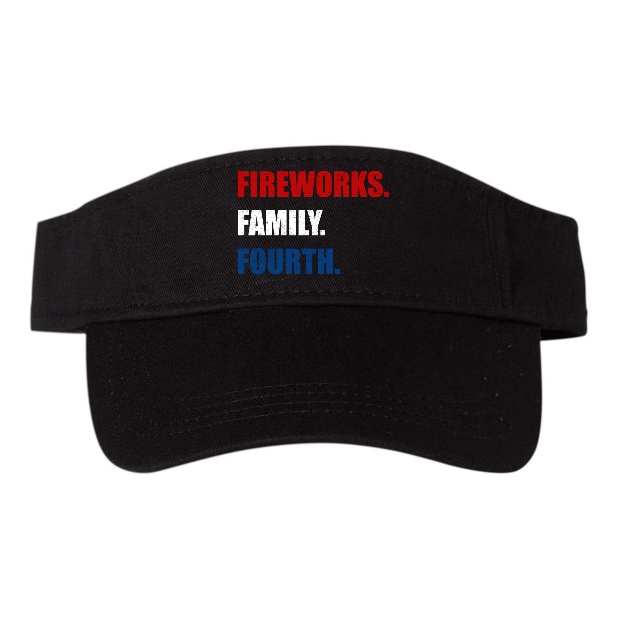Fireworks Family Fourth Visor