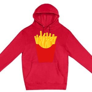 French Fries French Fry Costume Premium Pullover Hoodie