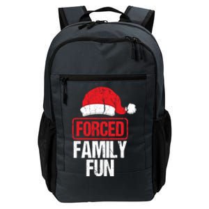 Forced Family Fun Winter Holidays Funny Christmas Gift Daily Commute Backpack