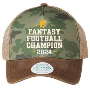 Funny Fantasy Football Champion 2024 Legacy Tie Dye Trucker Hat