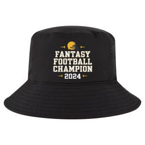 Funny Fantasy Football Champion 2024 Cool Comfort Performance Bucket Hat