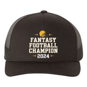 Funny Fantasy Football Champion 2024 Yupoong Adult 5-Panel Trucker Hat