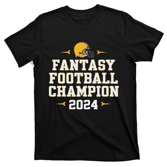 Funny Fantasy Football Champion 2024 T-Shirt