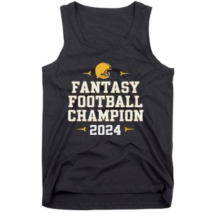 Funny Fantasy Football Champion 2024 Tank Top