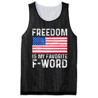 Freedom Favorite F Word America Libertarian Conservative USA Mesh Reversible Basketball Jersey Tank