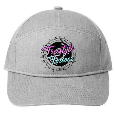 Freestyle Forever For Lovers Of 80s Freestyle Dance Music 7-Panel Snapback Hat