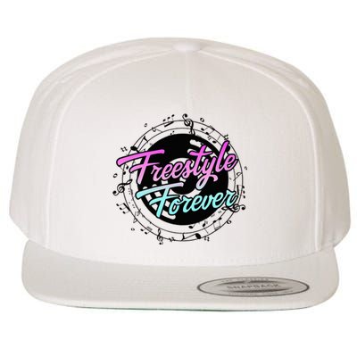 Freestyle Forever For Lovers Of 80s Freestyle Dance Music Wool Snapback Cap