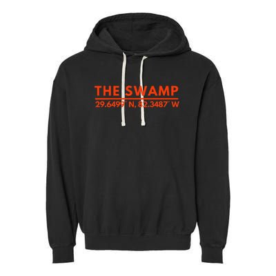 Florida Fl Fans The Swamp Garment-Dyed Fleece Hoodie