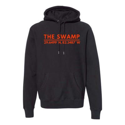 Florida Fl Fans The Swamp Premium Hoodie