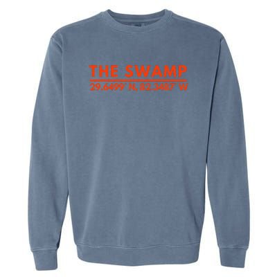 Florida Fl Fans The Swamp Garment-Dyed Sweatshirt