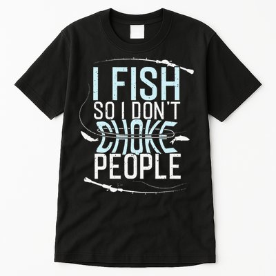 Fishing Funny Fishing Tee Fishing Lover Tall T-Shirt