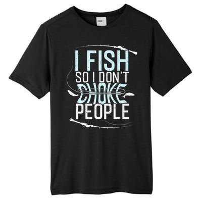 Fishing Funny Fishing Tee Fishing Lover Tall Fusion ChromaSoft Performance T-Shirt