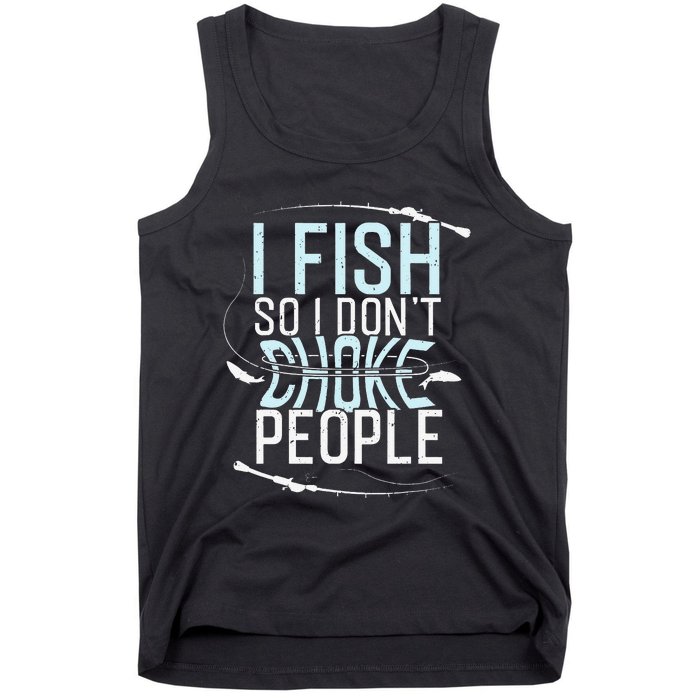 Fishing Funny Fishing Tee Fishing Lover Tank Top