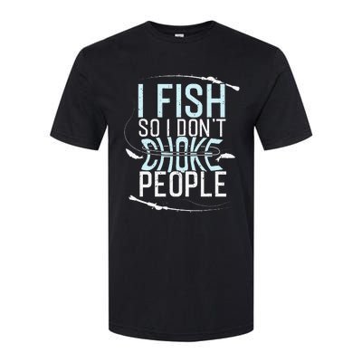 Fishing Funny Fishing Tee Fishing Lover Softstyle CVC T-Shirt