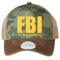 Funny Fbi Find Beer Immediately Legacy Tie Dye Trucker Hat