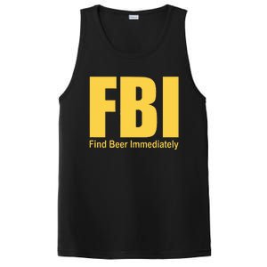 Funny Fbi Find Beer Immediately PosiCharge Competitor Tank