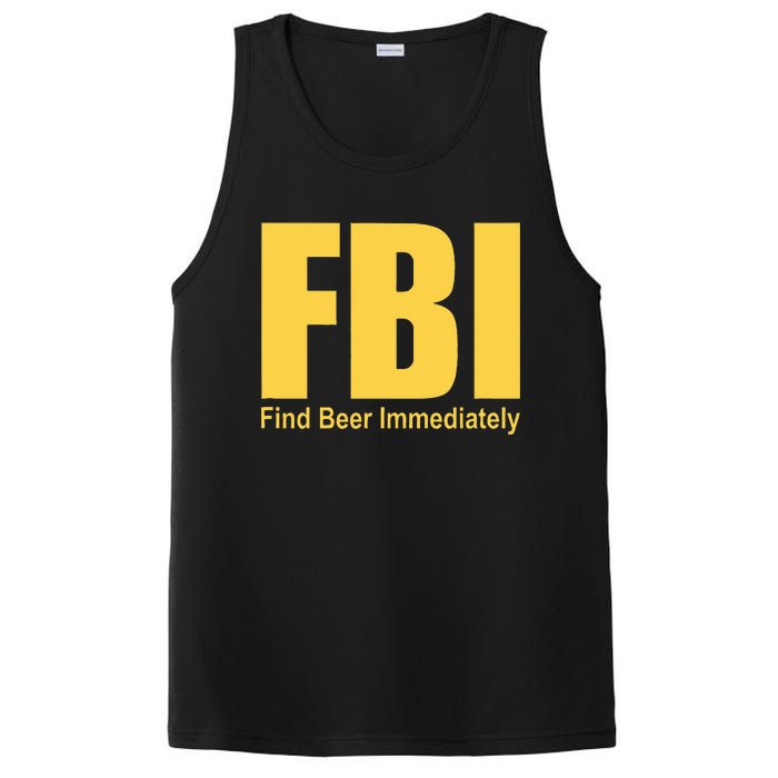 Funny Fbi Find Beer Immediately PosiCharge Competitor Tank