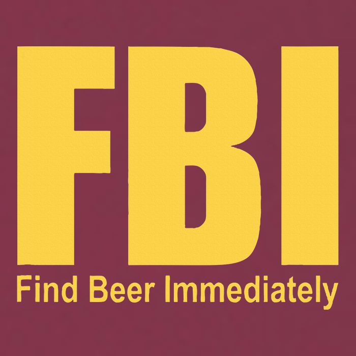Funny Fbi Find Beer Immediately 16oz Travel Tumbler