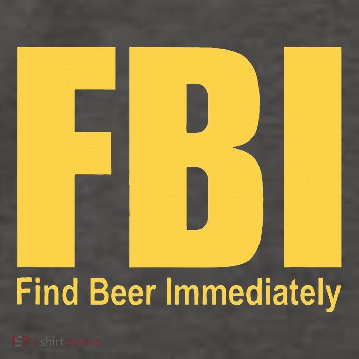 Funny Fbi Find Beer Immediately Vector Backpack