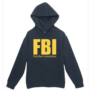 Funny Fbi Find Beer Immediately Urban Pullover Hoodie