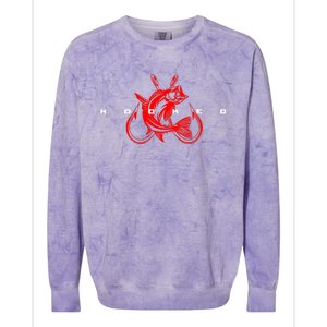 Fishing Fishing Colorblast Crewneck Sweatshirt