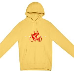 Fishing Fishing Premium Pullover Hoodie