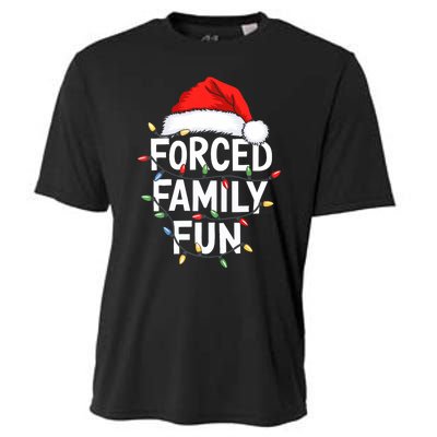 Forced Family Fun Christmas Pajamas Cooling Performance Crew T-Shirt