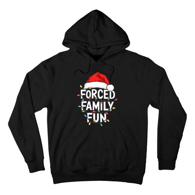 Forced Family Fun Christmas Pajamas Hoodie