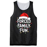 Forced Family Fun Christmas Pajamas Mesh Reversible Basketball Jersey Tank