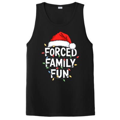 Forced Family Fun Christmas Pajamas PosiCharge Competitor Tank