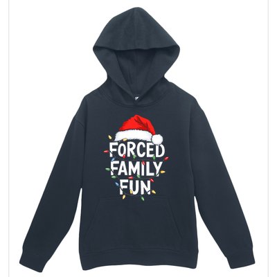 Forced Family Fun Christmas Pajamas Urban Pullover Hoodie