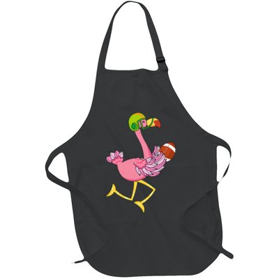 Flamingo Football Flamingo Playing Football Apron