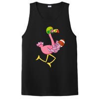 Flamingo Football Flamingo Playing Football PosiCharge Competitor Tank