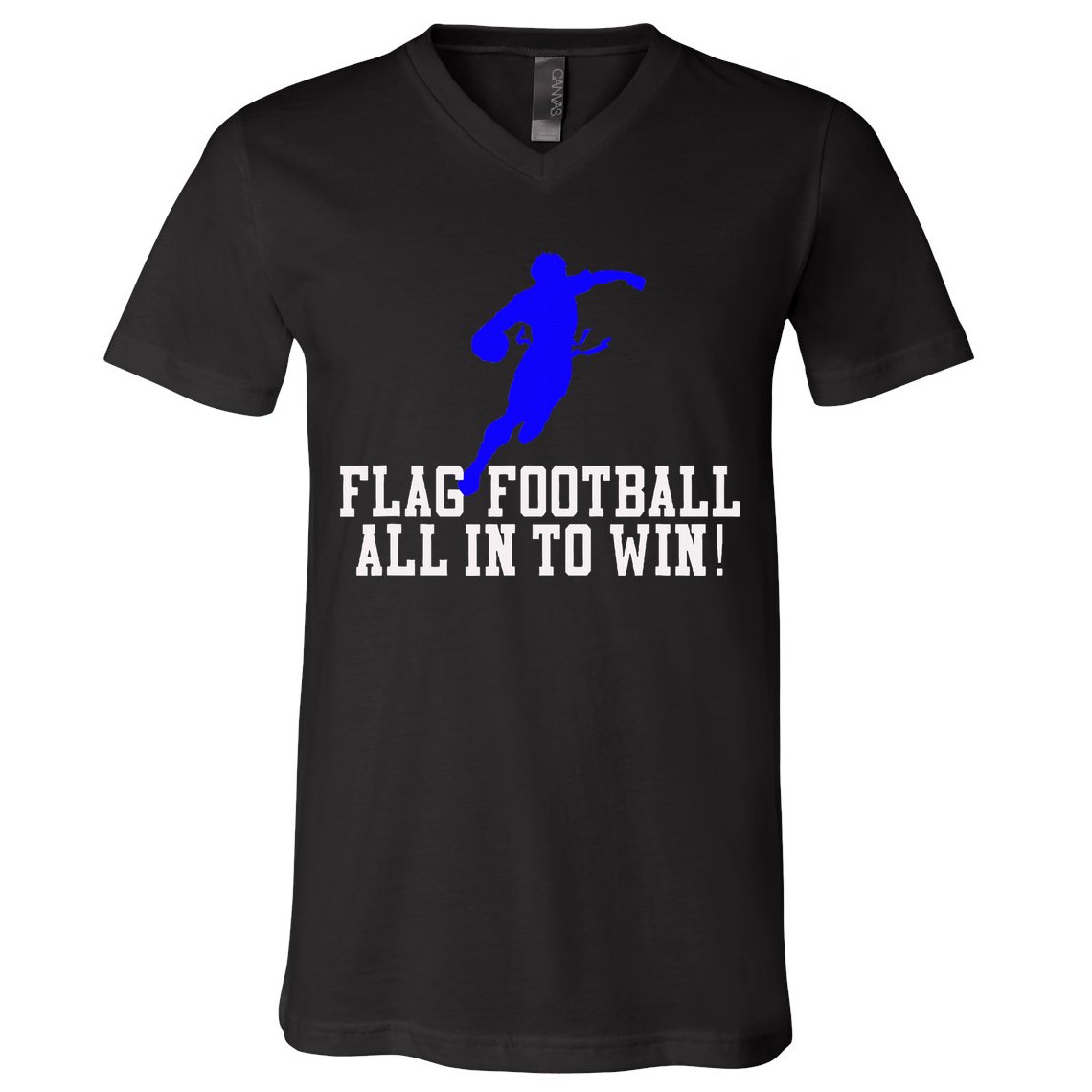 Flag Football V-Neck T-Shirt