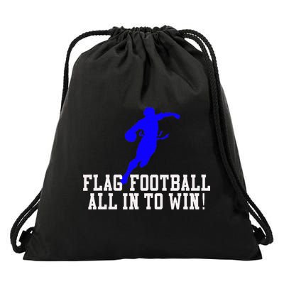Flag Football Drawstring Bag