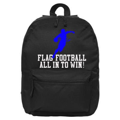 Flag Football 16 in Basic Backpack