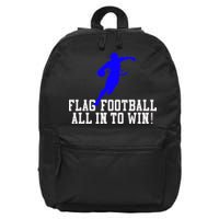 Flag Football 16 in Basic Backpack