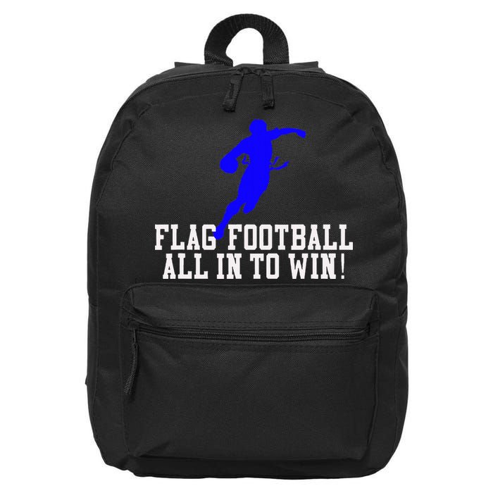 Flag Football 16 in Basic Backpack