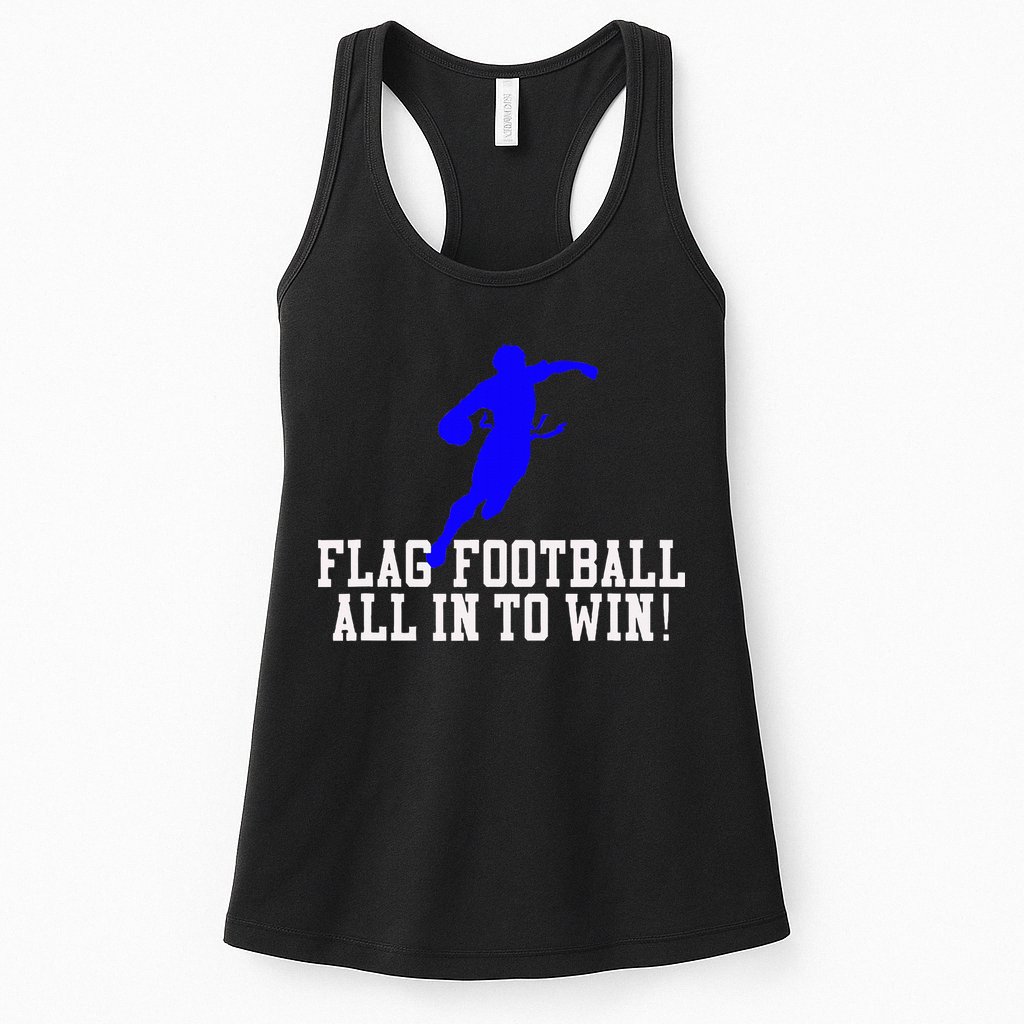 Flag Football Womens Tank Top