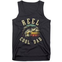 Fish Fisher Fisherman Funny Daddy Bass Fishing Father Tank Top