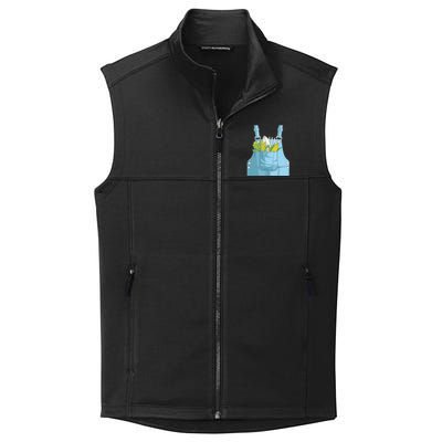 Farmer Farm Farming Life Halloween Costume For Men Kids Collective Smooth Fleece Vest