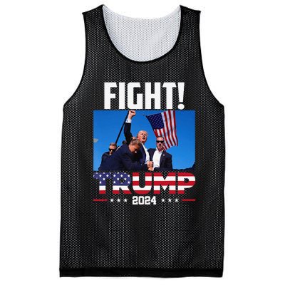 Fight Fight Fight Trump 2024 Mesh Reversible Basketball Jersey Tank