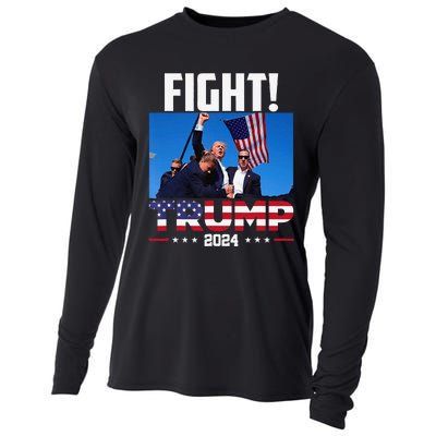 Fight Fight Fight Trump 2024 Cooling Performance Long Sleeve Crew