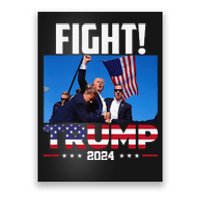 Fight Fight Fight Trump 2024 Poster