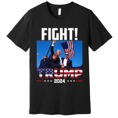 Fight Fight Fight Trump 2024 Premium T-Shirt